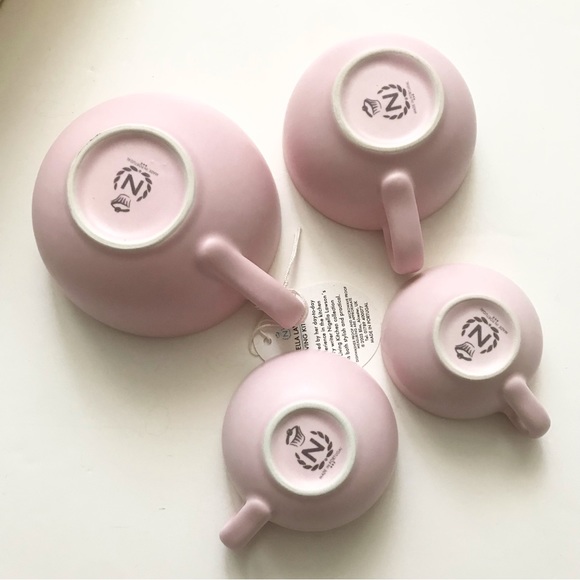 NWB Nigella Lawson Living Kitchen Measuring Cups Set of 4 in Rosebud Pink - Picture 3 of 16